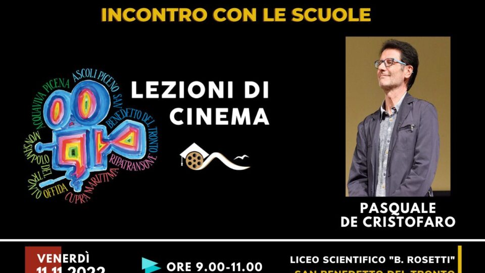  Lezione di Cinema a cura di Pasquale De Cristofaro