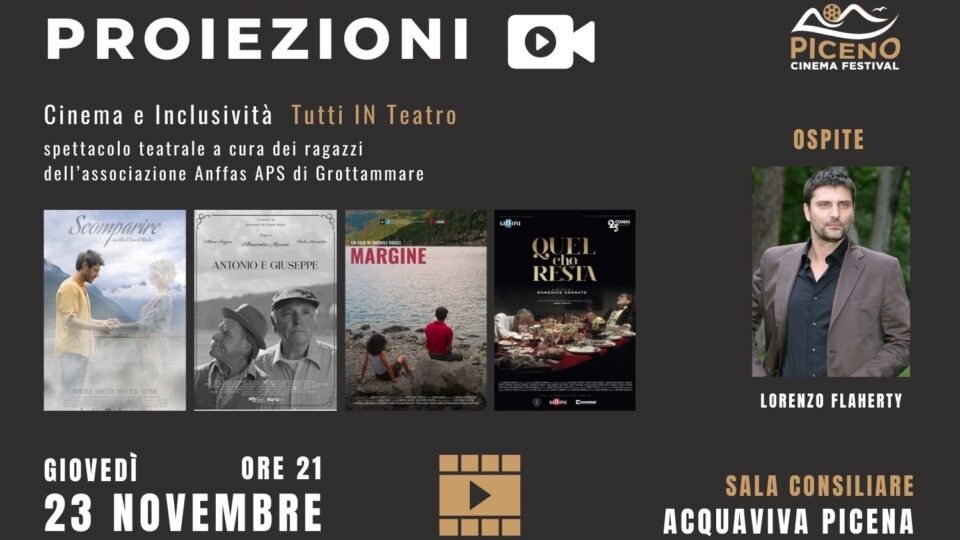 Proiezioni & Cinema e Inclusività